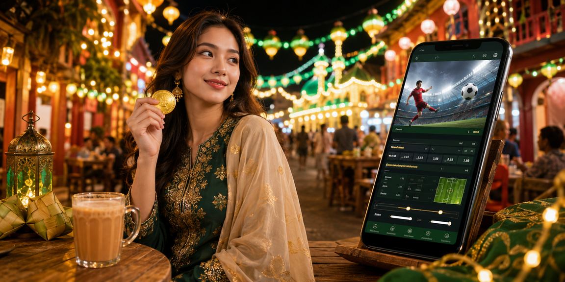 Suasana perayaan Hari Raya di Melaka yang memberi inspirasi kepada tema slot cp500 bertemakan perayaan