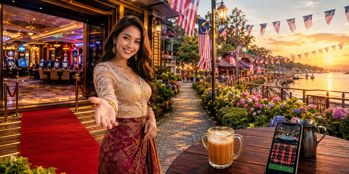 Pemain Malaysia menggunakan telefon untuk menuntut bonus selamat datang cp500